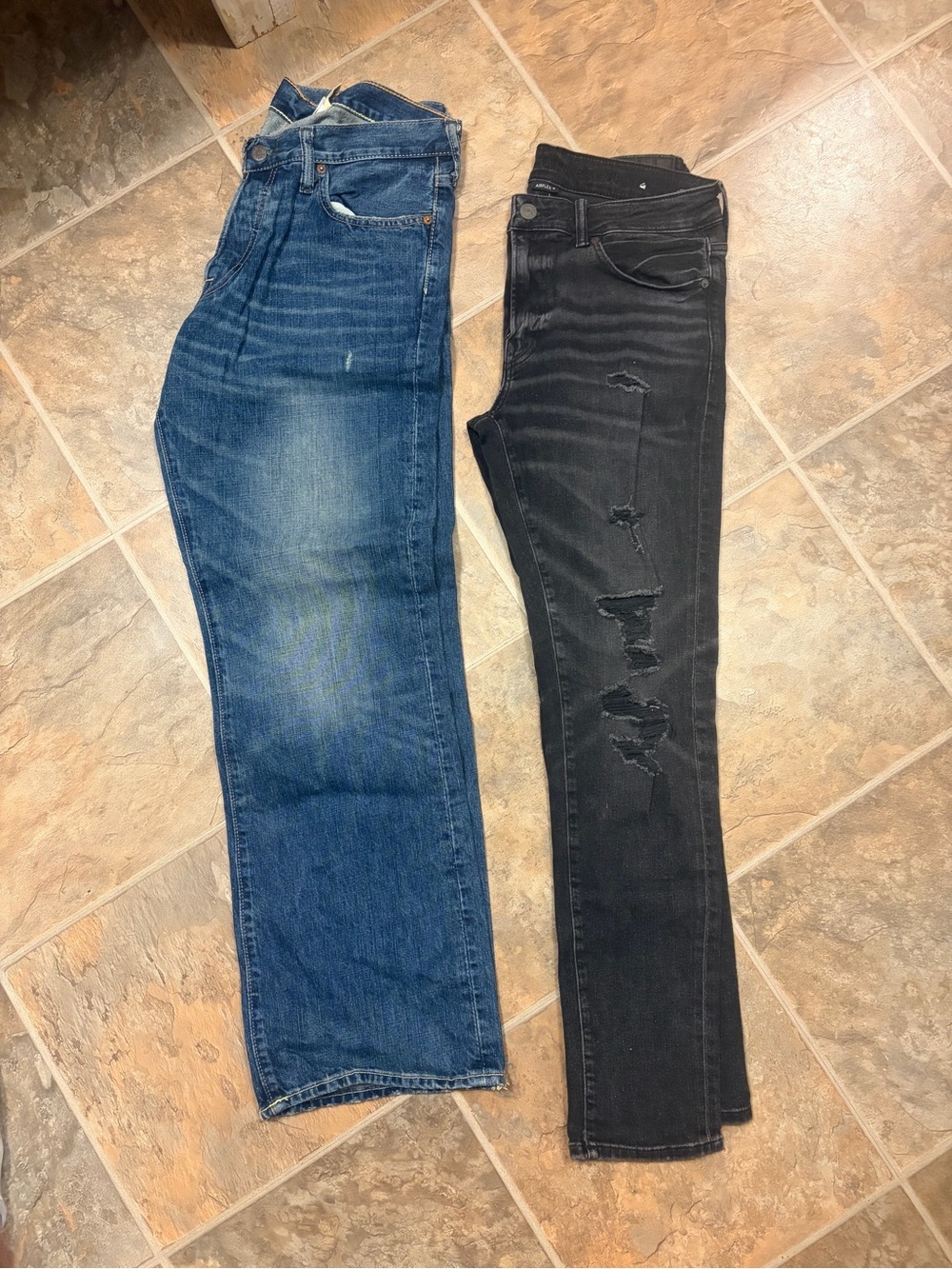 Abercrombie & Fitch/American Eagle Jean Lot Men 33x32